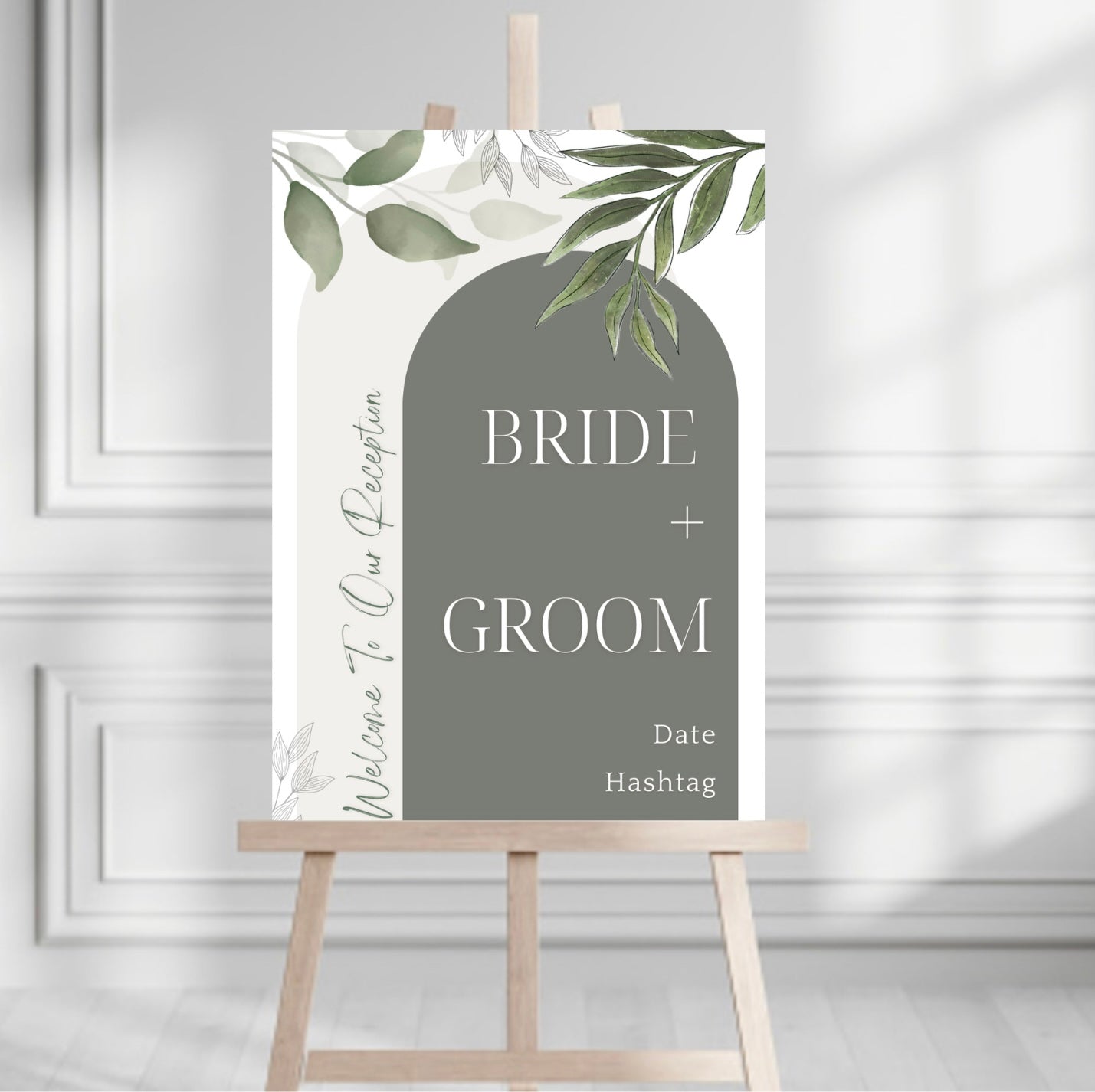 Reception Sign | ENCHANTED GREENS Collection