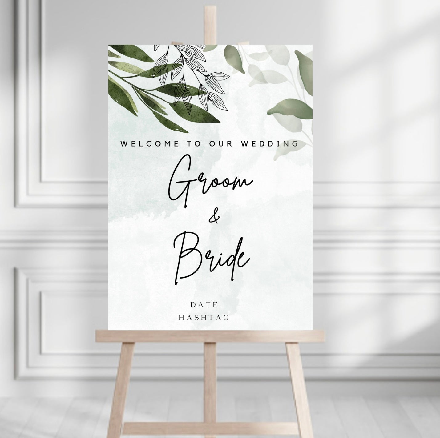 Wedding Sign | ENCHANTED GREENS Collection