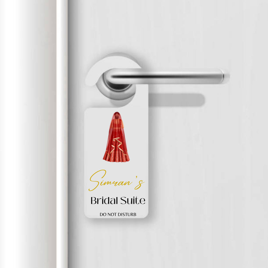 Bridal Suite Door Hanger