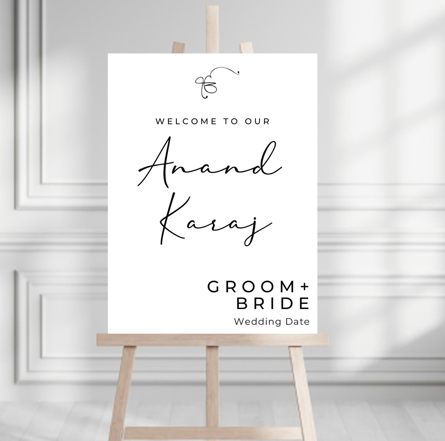 Anand Karaj Wedding Sign | PURE RADIANCE Collection