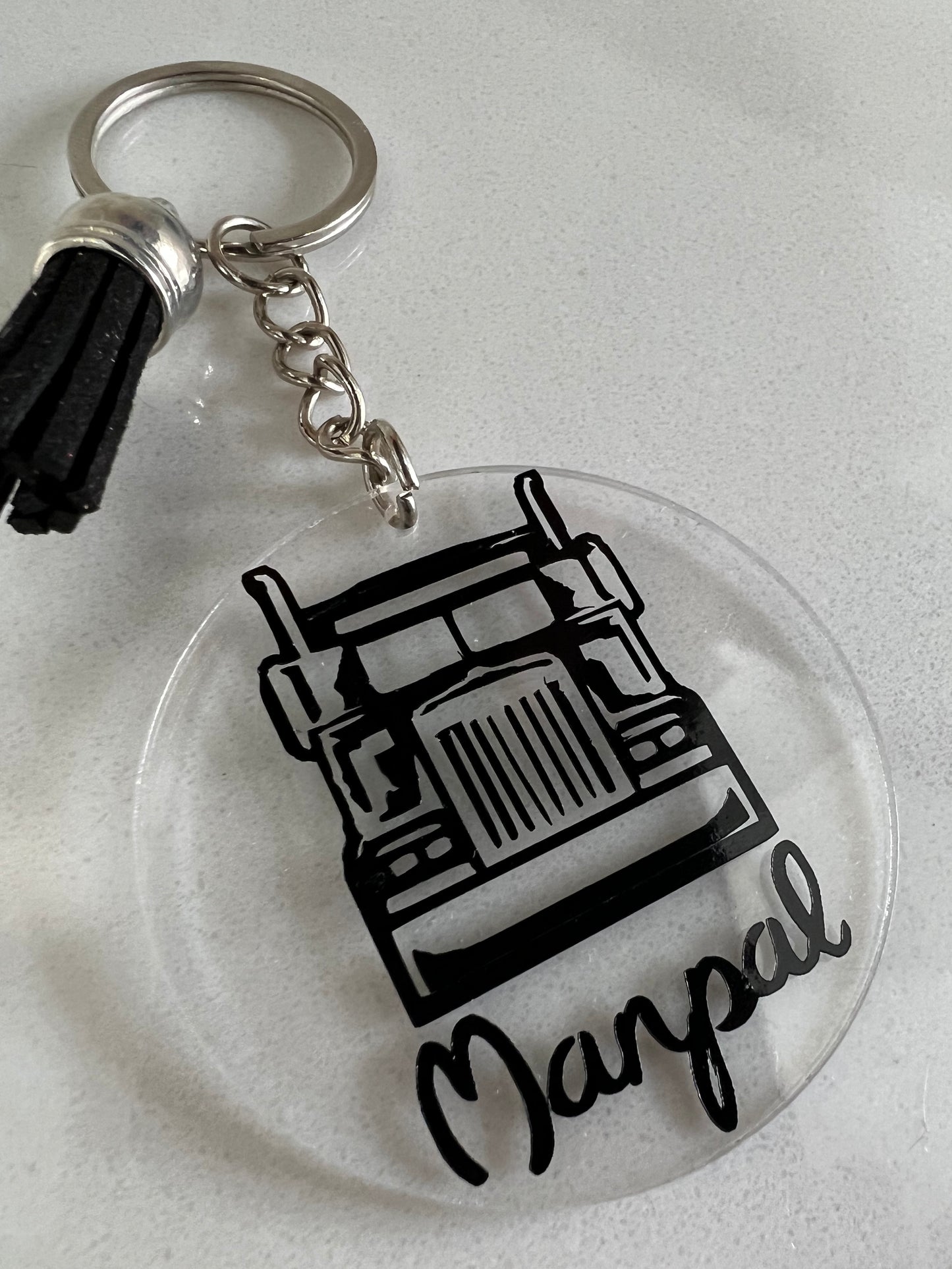 Trucker Keychain