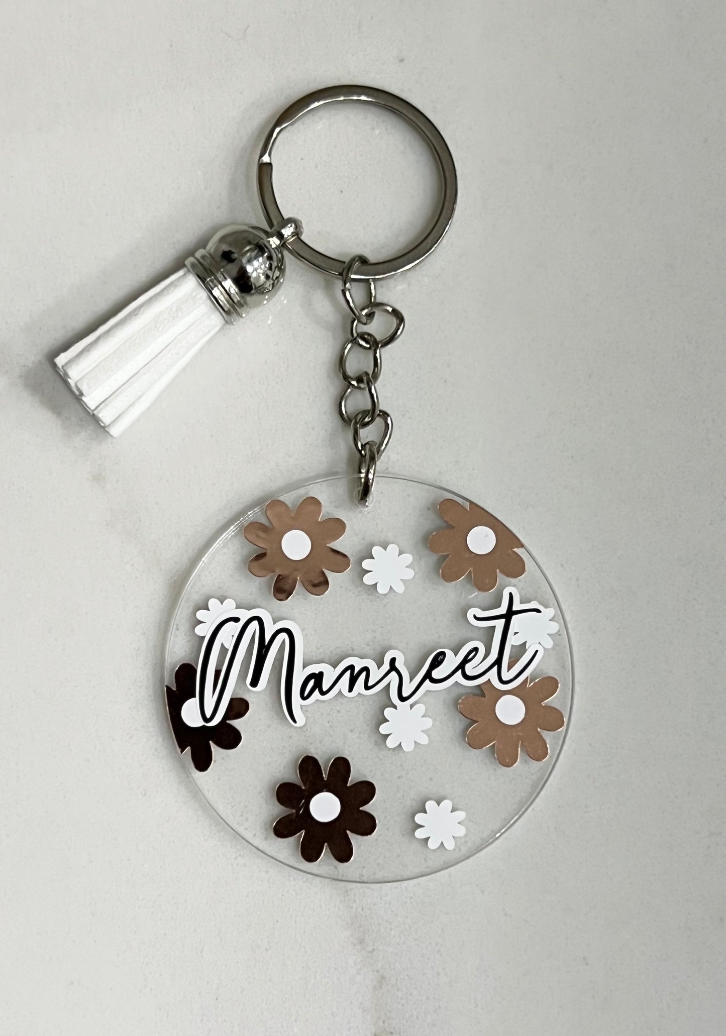 Daisy Keychain