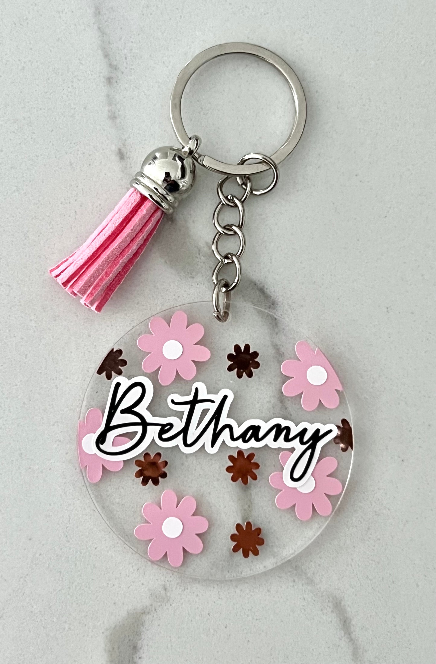 Daisy Keychain