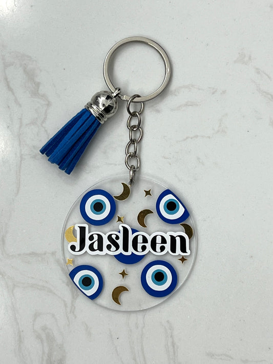 Evil Eye Keychain